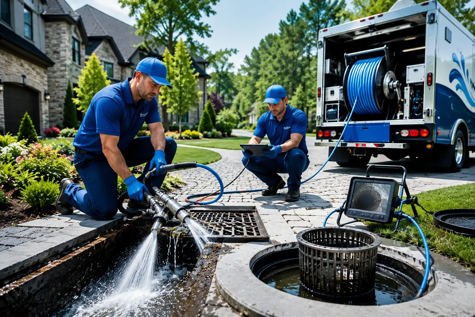 Local outdoor drain cleaning professionals in Topton, NC